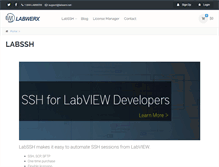 Tablet Screenshot of labwerx.net